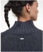Women's Barbour Serena Knitted Jumper - Charcoal