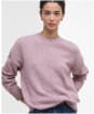 Women's Barbour Lavensdale Crew Knitted Jumper - Pink Blush