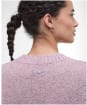 Women's Barbour Lavensdale Crew Knitted Jumper - Pink Blush