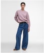 Women's Barbour Lavensdale Crew Knitted Jumper - Pink Blush