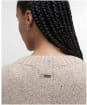 Women's Barbour Lavensdale Crew Knitted Jumper - LIGHT HONEY