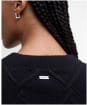 Women's Barbour Burne Crew Knitted Jumper - Black
