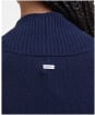 Women's Barbour Luna Knitted Cardigan - Navy