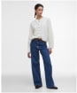 Women's Barbour Blakely Knitted Cardigan - Cloud