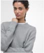 Women's Barbour Woodhouse Knitted Jumper - Grey Marl