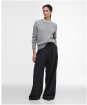 Women's Barbour Woodhouse Knitted Jumper - Grey Marl