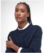 Women's Barbour Woodhouse Knitted Jumper - Navy