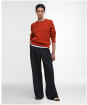 Women's Barbour Woodhouse Knitted Jumper - Orange