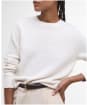 Women's Barbour Woodhouse Knitted Jumper - Ecru