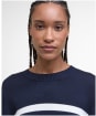 Women's Barbour Demi Knitted Jumper - Dark Navy Stripe