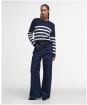 Women's Barbour Demi Knitted Jumper - Dark Navy Stripe