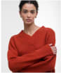 Women's Barbour Antonia Knitted Jumper - Burnt Orange