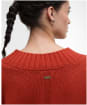 Women's Barbour Antonia Knitted Jumper - Burnt Orange