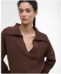 Women's Barbour Robyn Knitted Jumper - Vicuna