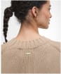 Women's Barbour Sophia Knitted Jumper - Pale Camel
