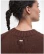 Women's Barbour Sophia Knitted Jumper - Vicuna