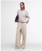 Women's Barbour Eleanor Knitted Jumper - Oat