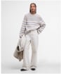 Women's Barbour Irene Knitted Jumper - Oat Stripe