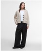 Women's Barbour Faye Knitted Cardigan - Oatmeal