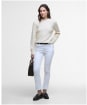 Women's Barbour Luciana Knitted Jumper - Cloud