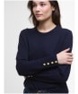 Women's Barbour Carlby Knitted Jumper - Navy
