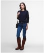 Women's Barbour Carlby Knitted Jumper - Navy
