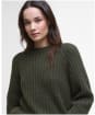 Women's Barbour Bamburgh Knitted Jumper - Olive