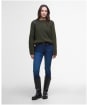 Women's Barbour Bamburgh Knitted Jumper - Olive