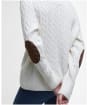 Women's Barbour Belford Knitted Jumper - Aran Tropical