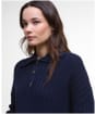 Women's Barbour Norham Knitted Jumper - Navy