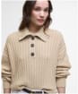 Women's Barbour Norham Knitted Jumper - Oatmeal