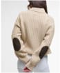 Women's Barbour Norham Knitted Jumper - Oatmeal