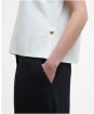 Women's Barbour International Lana Knitted Vest - Off White