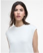 Women's Barbour International Lana Knitted Vest - Off White