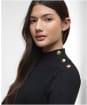 Women's Barbour International Stella Knitted Jumper - Black