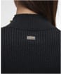 Women's Barbour International Stella Knitted Jumper - Black