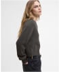 Women's Barbour International Atlanta Knitted Jumper - Dusky Khaki