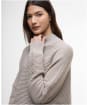 Women's Barbour International Kaia Knitted Jumper - Oat