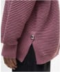 Women's Barbour International Kaia Knitted Jumper - Raspberry