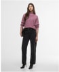 Women's Barbour International Kaia Knitted Jumper - Raspberry