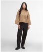 Women's Barbour Lilian Knitted Jumper - Military Brown