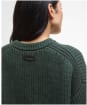 Women's Barbour Lilian Knitted Jumper - Olive