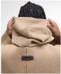 Women's Barbour Martha Sleeveless Zip Through Knitted Vest - Military Brown
