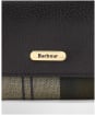 Women's Barbour Rosa Leather French Purse - Black / Ancient 