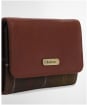 Women's Barbour Rosa Leather French Purse - Brown / Classic
