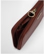 Women's Barbour Birch Leather Matinee Purse - Brown