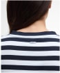 Women's Barbour Bede Oversized Top - Navy
