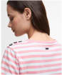 Women's Barbour Ferryside Top - Coral Stripe