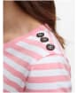 Women's Barbour Ferryside Top - Coral Stripe
