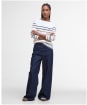 Women's Barbour Hawkins Top - Cloud Stripe 3